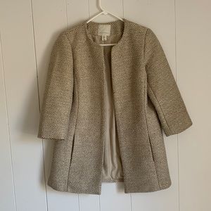 Mercer&Madison size medium. Medium length heavy weight professional jacket.